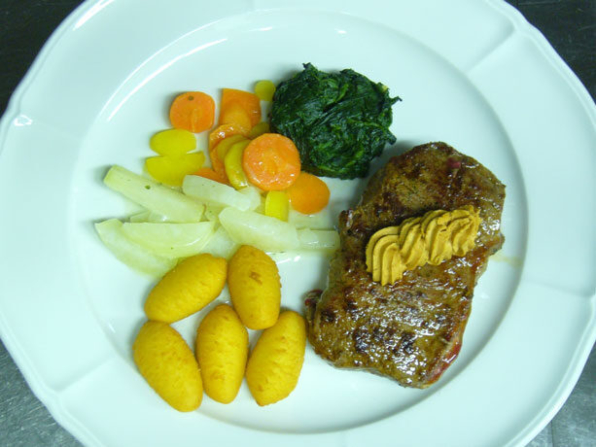 Menü im Restaurant Passhöhe