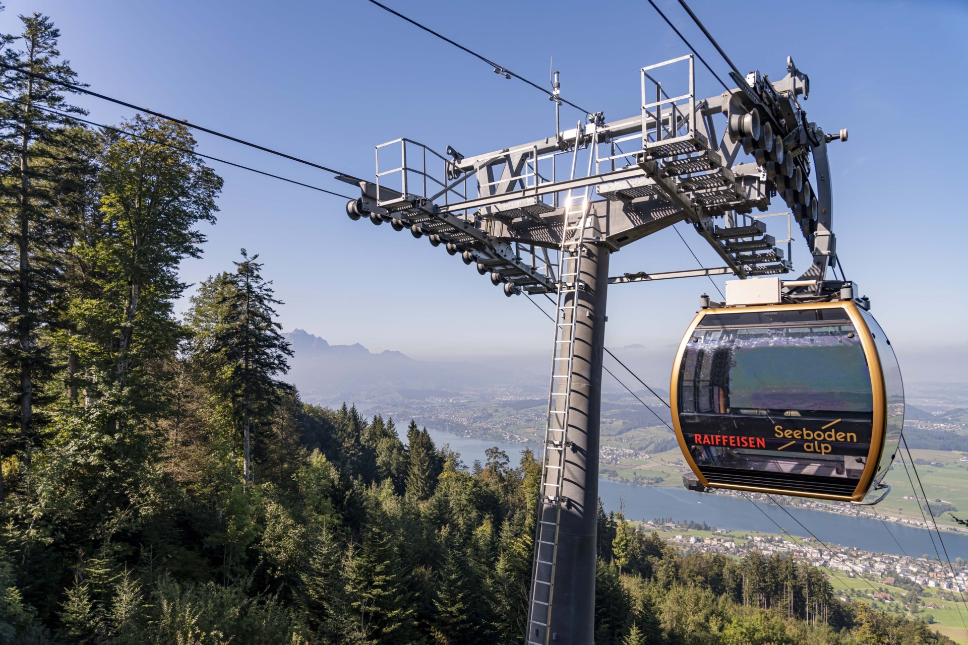 Seilbahn Seebodenalp ob Küssnacht