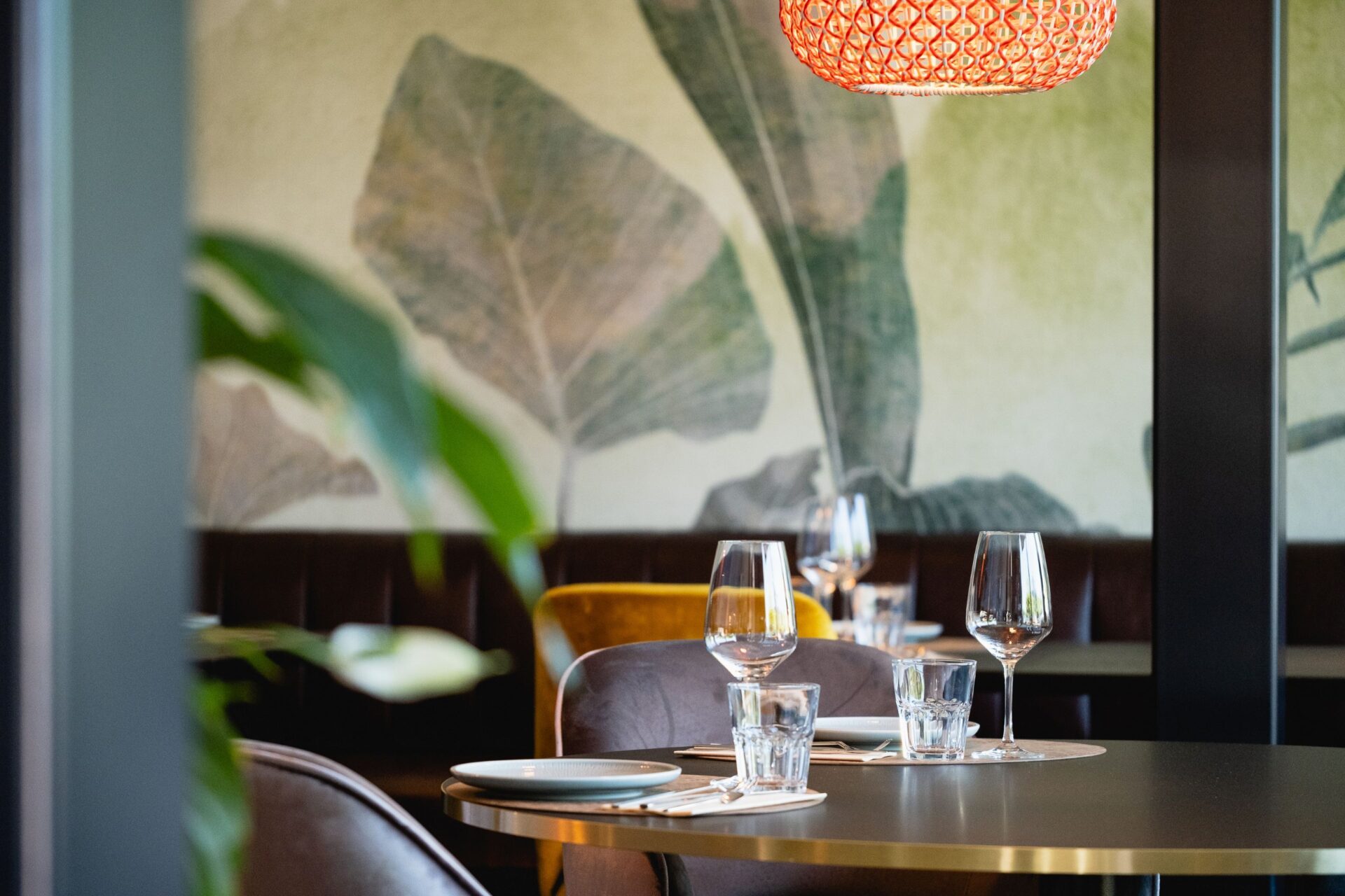 Blick in das Restaurant Birdys in Brunnen